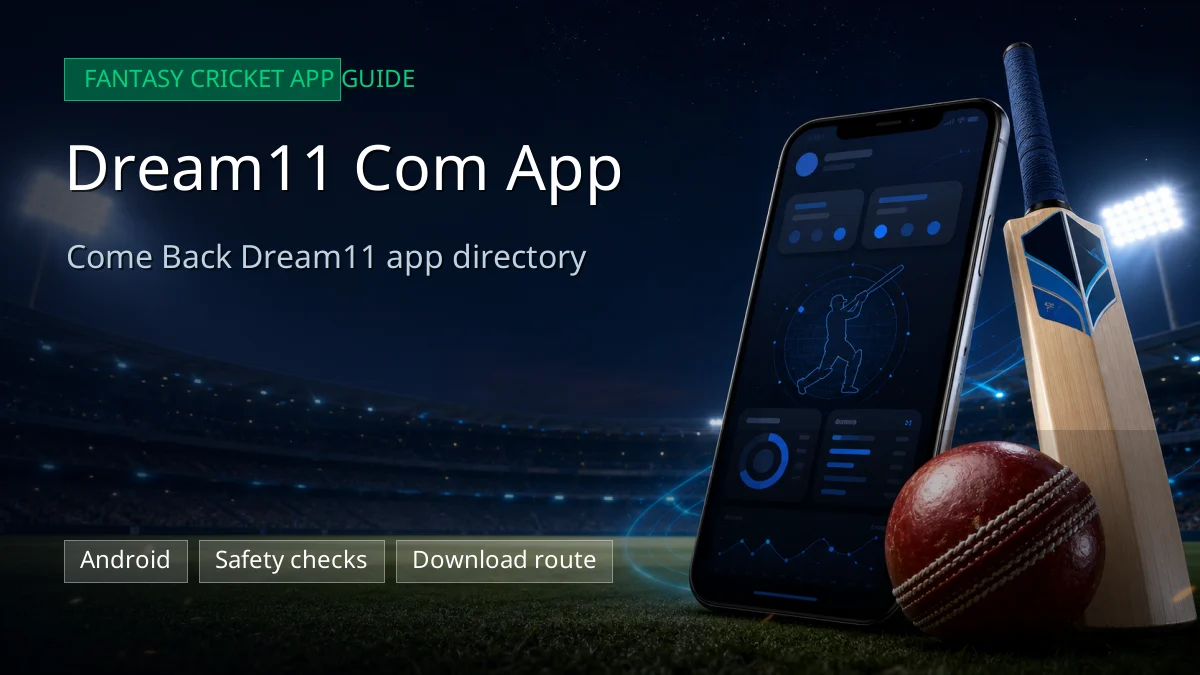 Dream11 Com App fantasy cricket guide